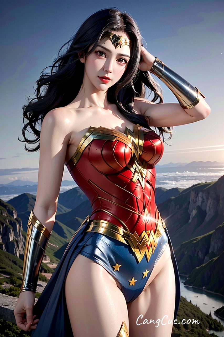 [AI Generated] Beautiful – Wonder Woman_extra